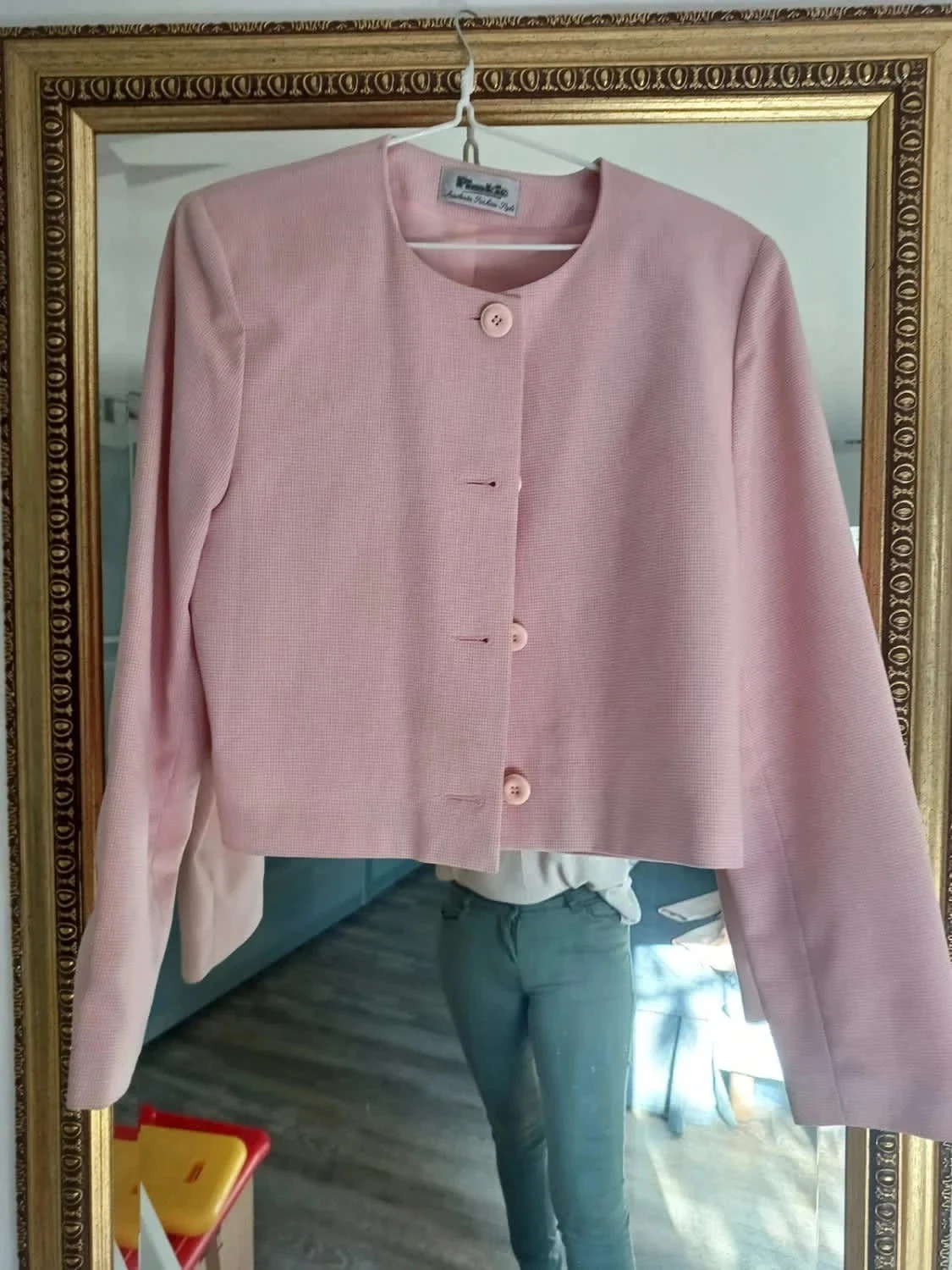 Chaqueta vichy vintage talla 36 – photo 5